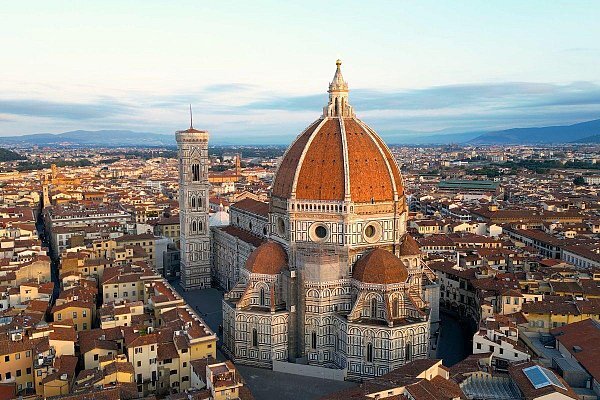 フィレンツェ　猫のいるドゥオーモ Florence Duomo with Cats in Glass Micro Mosaic - The Sunny