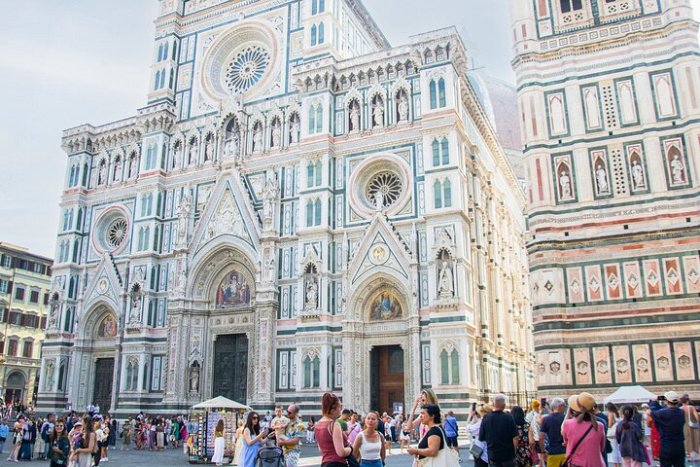 Florence: Accademia Gallery & Statue of David with Uffizi Gallery