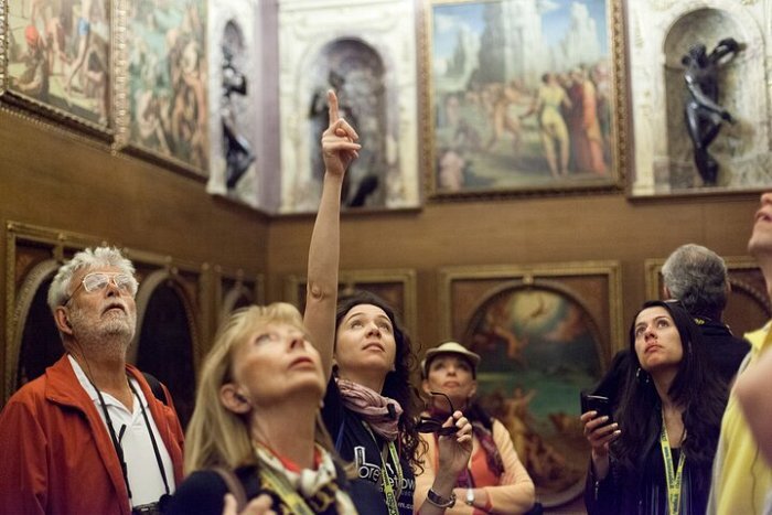 Florencia: visita guiada a pie y visita a la Galería Uffizi