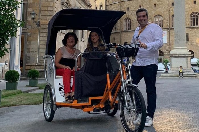 Florence City Guided Tour by Rickshaw