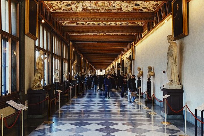 Biglietto d'ingresso alla Galleria degli Uffizi senza coda