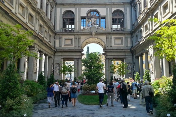 Biglietto d'ingresso alla Galleria degli Uffizi con accesso prioritario