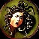 Perisai dengan kepala MEDUSA oleh Caravaggio