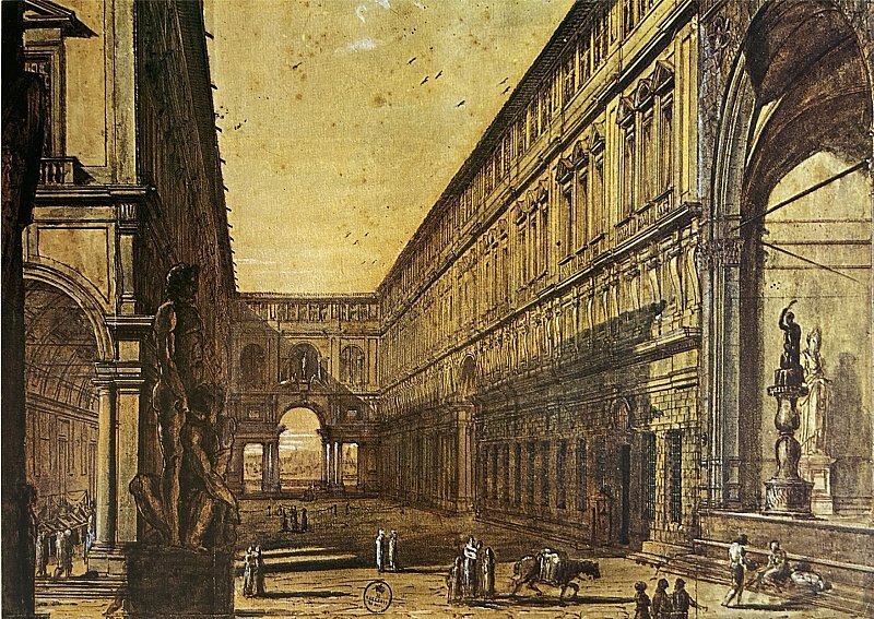 アンティーク洋書　ウフィッツィ美術館The Uffizi Gallery ウフィツィ美術館 フィレンツェ：歴史・建築・メディチ家 | Uffizi Museum